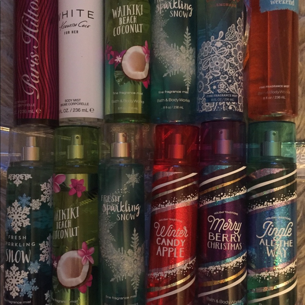 Bath&body works mist spray